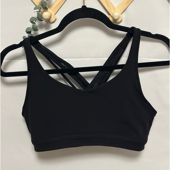 Athleta Sz S black sports bra - Picture 1 of 2